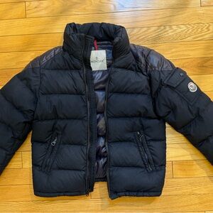 Moncler Classic Black Kids Puffer Coat